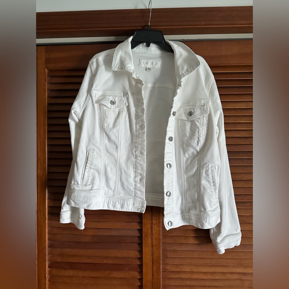 Maurices Jean Jacket WhiteI XL